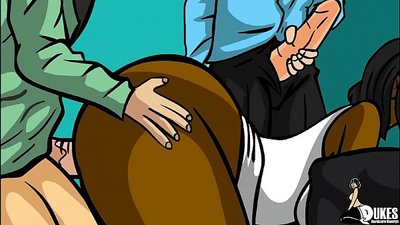 Elevii fac sex cu un profesor de culoare după școală